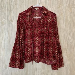 Gianni Bini Boho GB Flowy Top